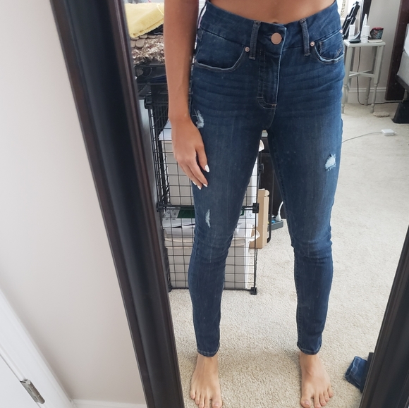 High Rise Skinny Jeans - Picture 2 of 6